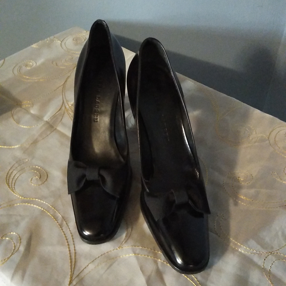 Ralph Lauren Italian Leather Heels